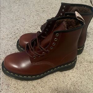 Dr Martens lined boots. Brand new condition